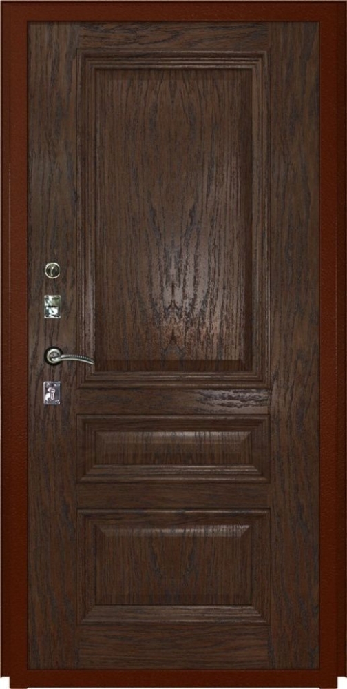 Товар Дверь ДвериПРО L-Термо серебро Фараон-2 (16мм, мореный дуб) DPRO195852