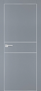 Товар Межкомнатная дверь PX-15  AL кромка с 4-х ст. Серый матовый