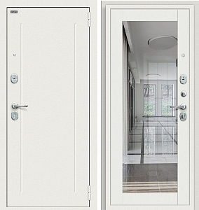 Товар Дверь Браво Флэш Kale Шагрень белая/Off-white DIS006636