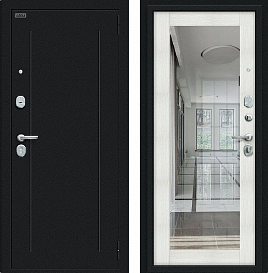 Товар Дверь Браво Флэш Букле черное/Bianco Veralinga DIS006101