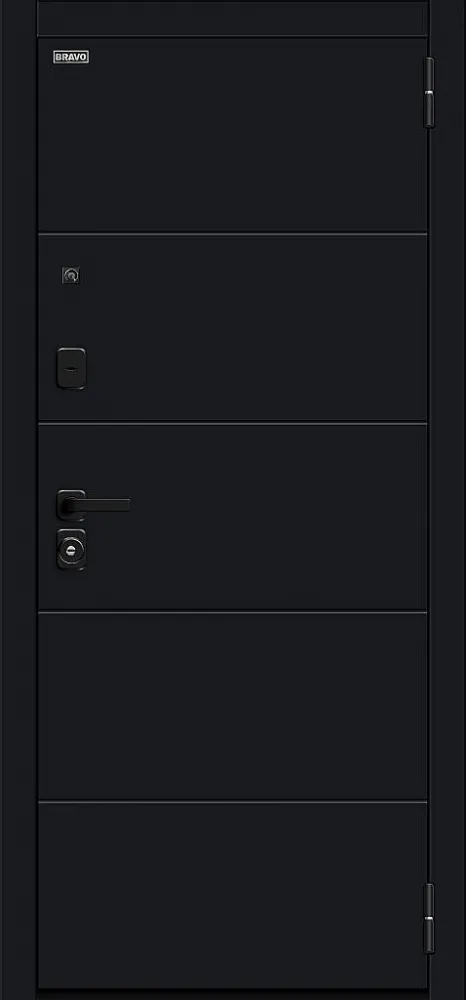 Фото Дверь Флэт/SBlack Black Shell/White Silk BR6170